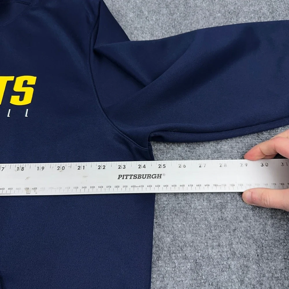 Denver Nuggets Nike Dri-Fit Pullover‎ Hoodie Men's XL Blue NBA Gym AT9020-419
